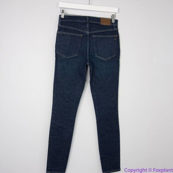 NEW Madewell Tall 9" Mid-Rise Skinny Jeans‎ in Orland Wash, 27T - Picture 8 of 16